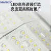 NEWDAYS brand cross-border new LED lens integrated solar street lamp, human body sensing energy-saving and environmentally friendly high-brightness street lamp, home courtyard lighting emergency lamp Application Scenario
